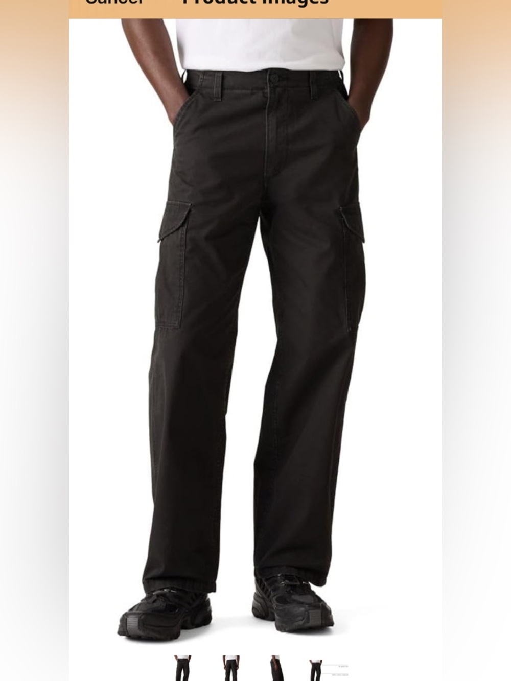 Levi's Mens XX Baggy Cargo Pant